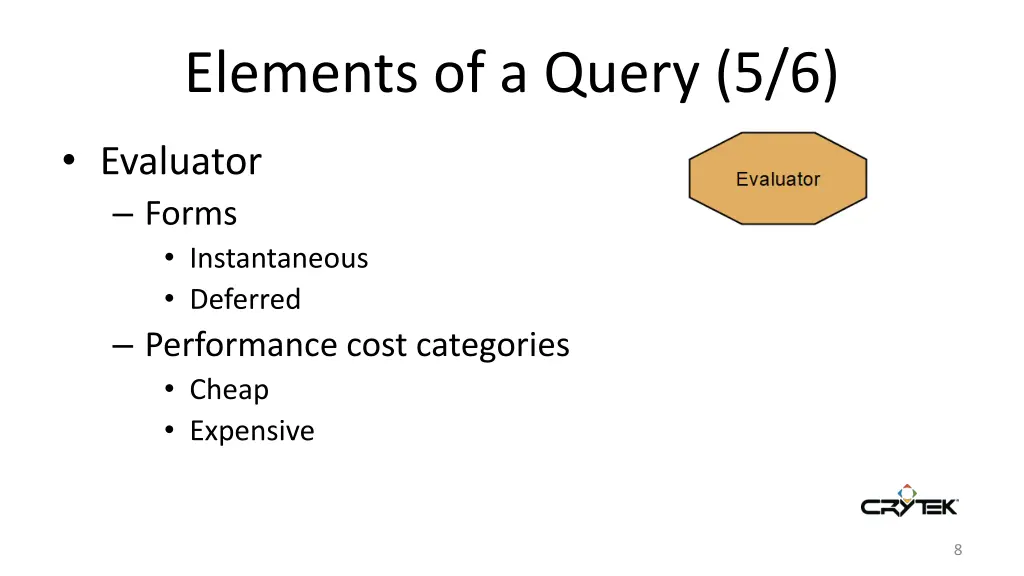 elements of a query 5 6