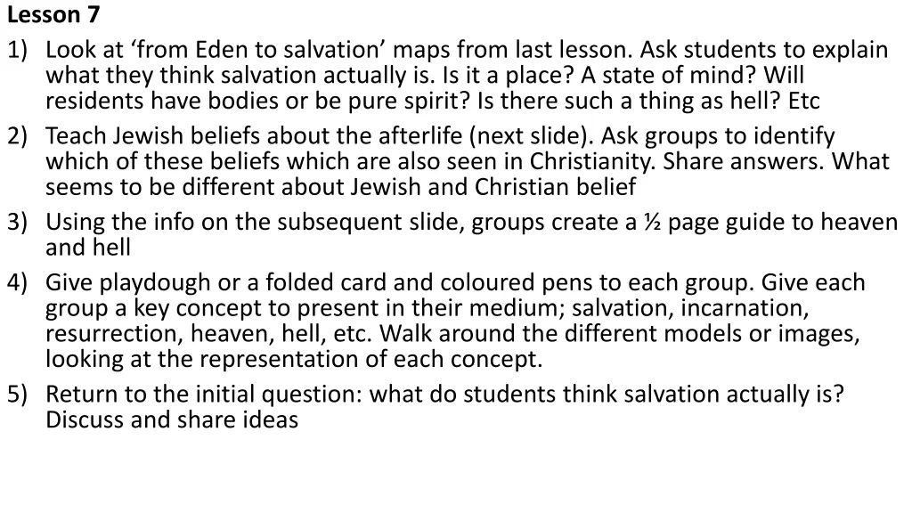 lesson 7 1 look at from eden to salvation maps