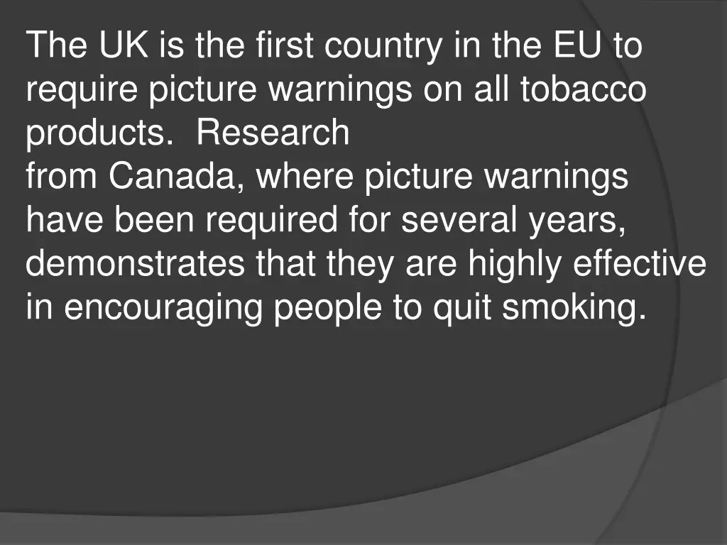 the uk is the first country in the eu to require