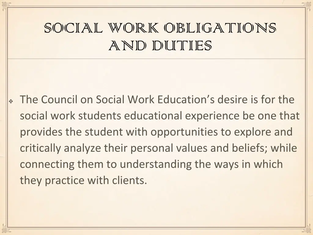 social work obligations and duties 3