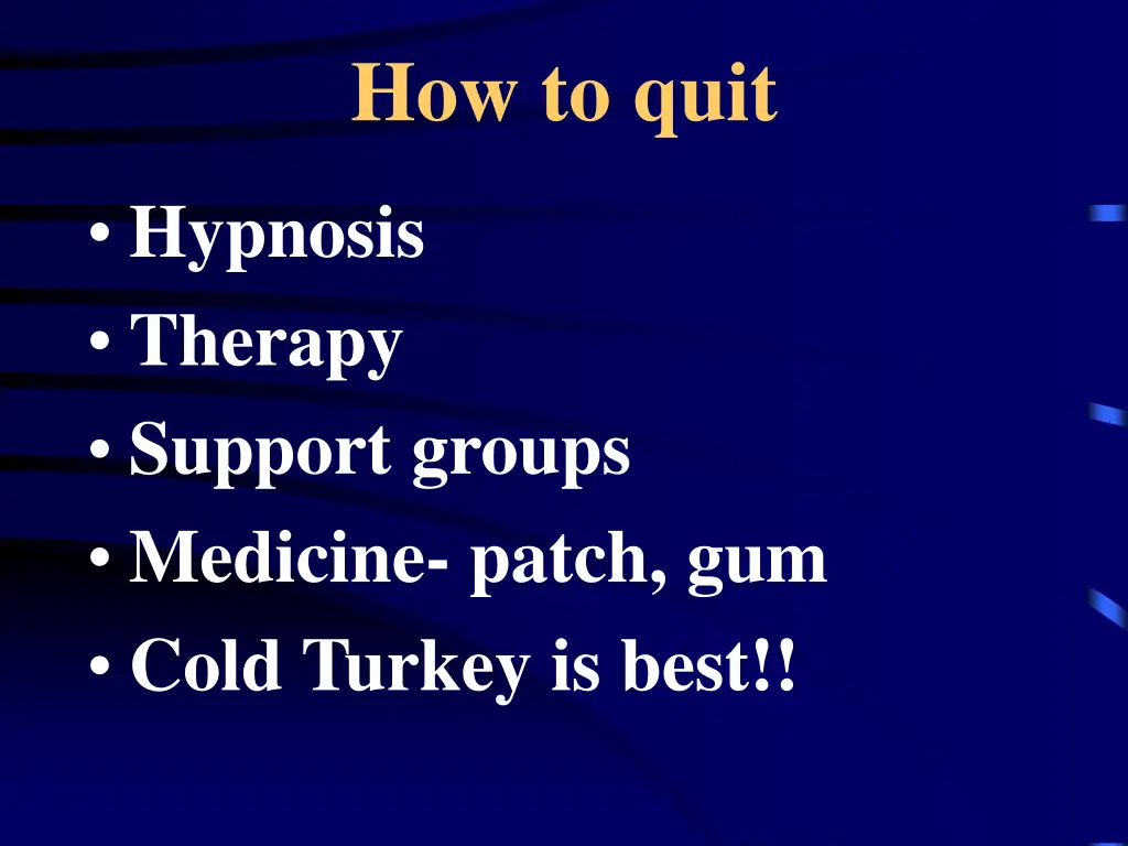 how to quit