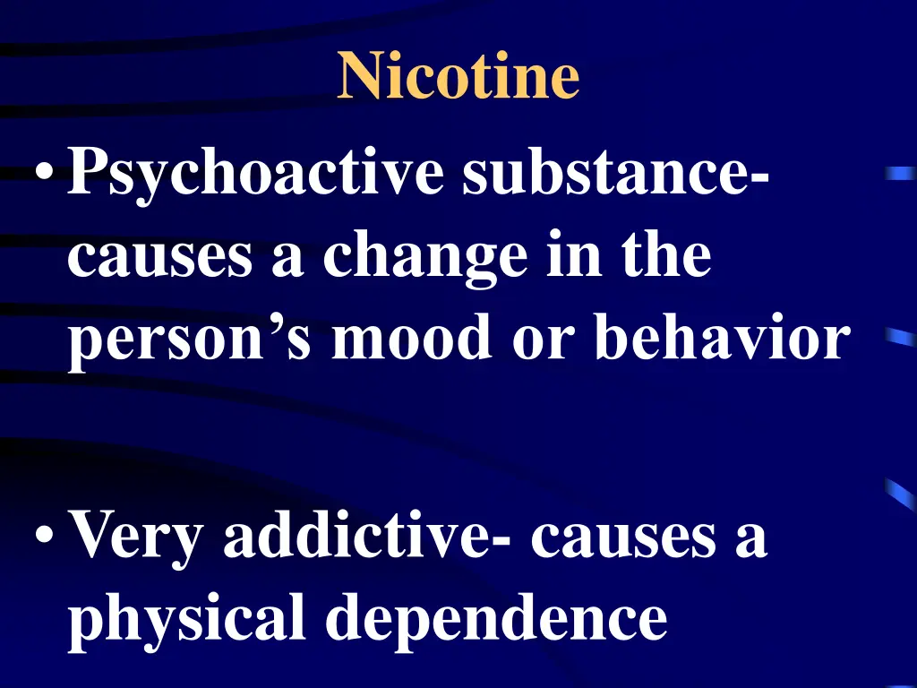 nicotine