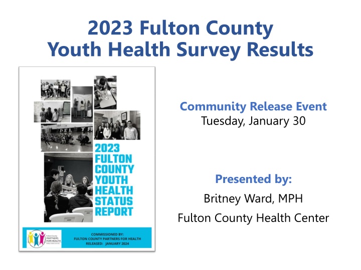 2023 fulton county youth health survey results