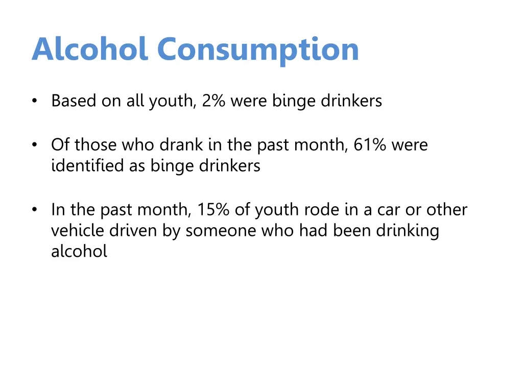 alcohol consumption 2