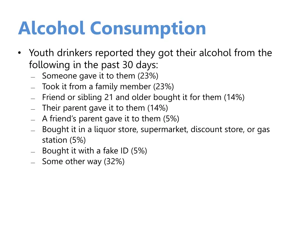 alcohol consumption 5