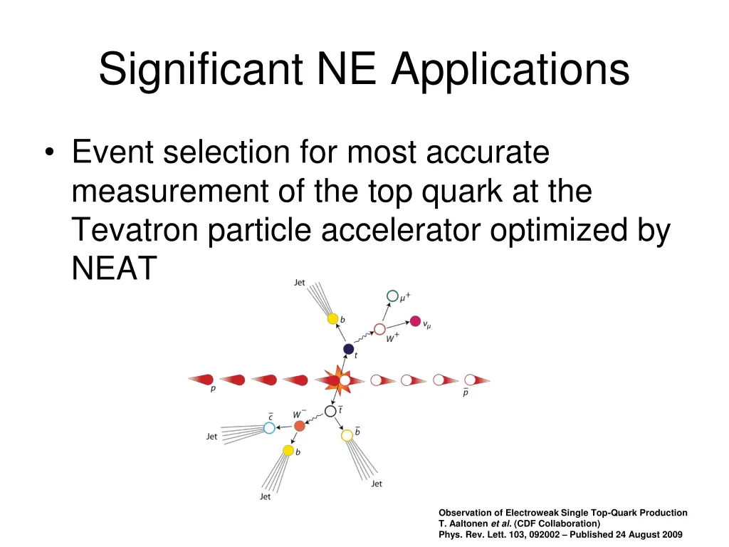 significant ne applications