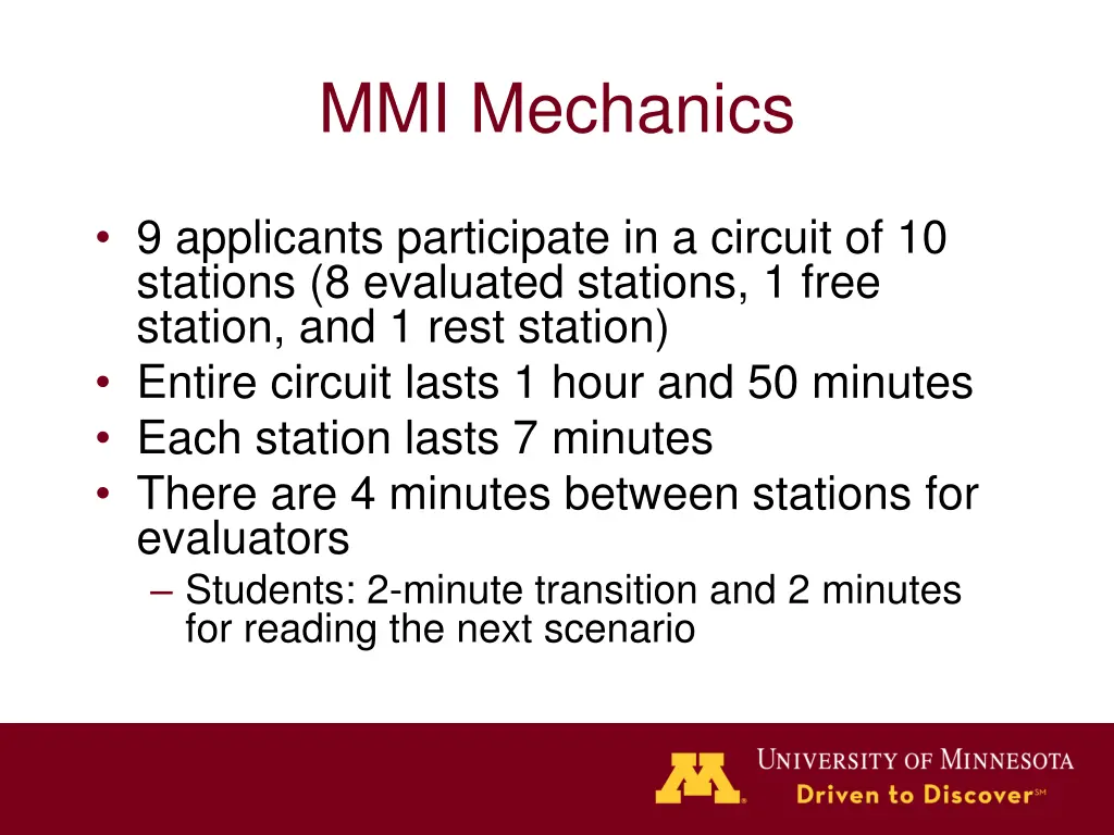 mmi mechanics