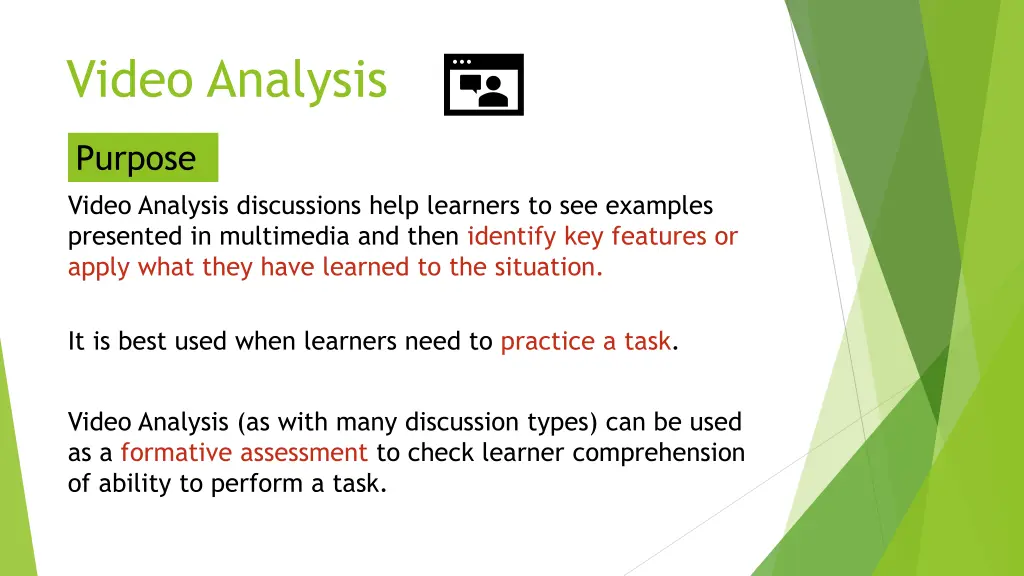 video analysis 1