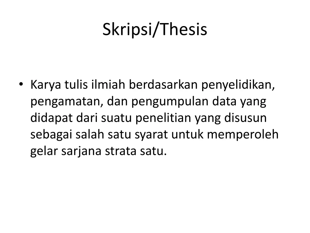 skripsi thesis