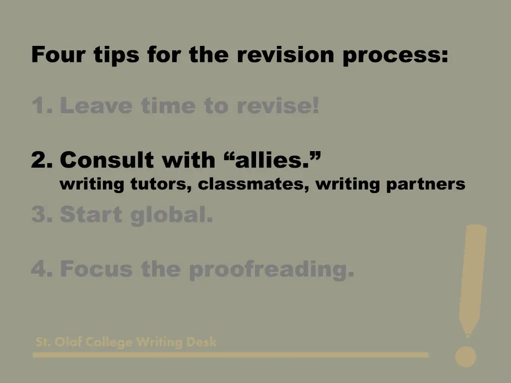 four tips for the revision process 2