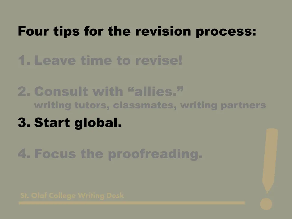 four tips for the revision process 3