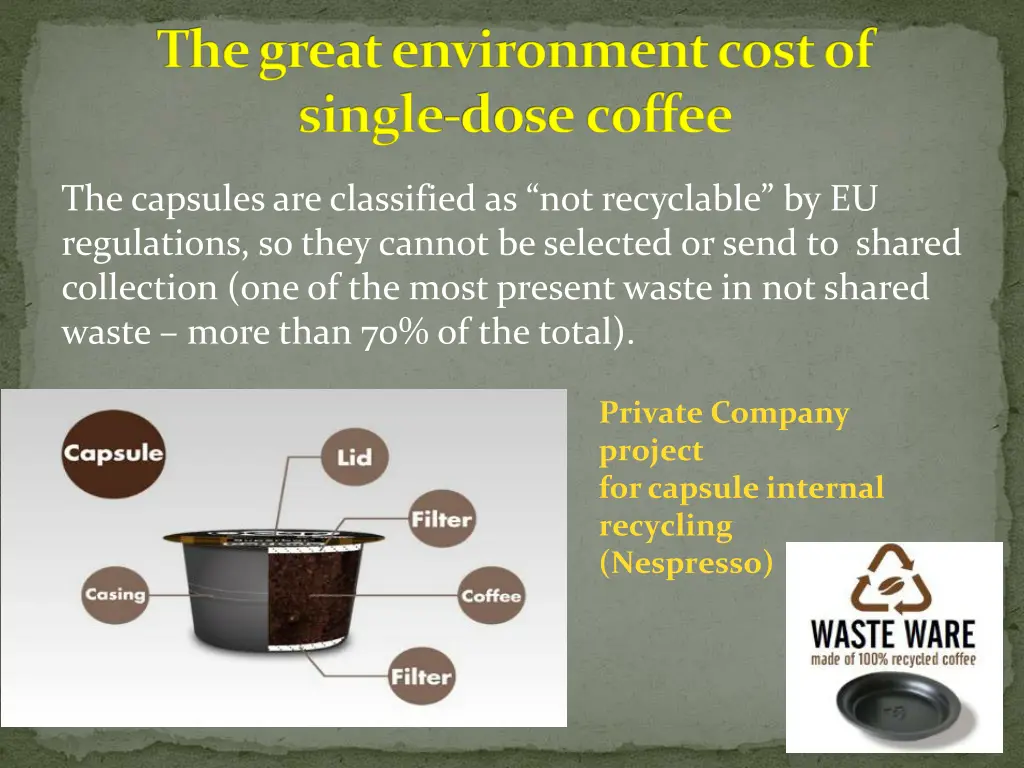 the great environment cost of single dose coffee