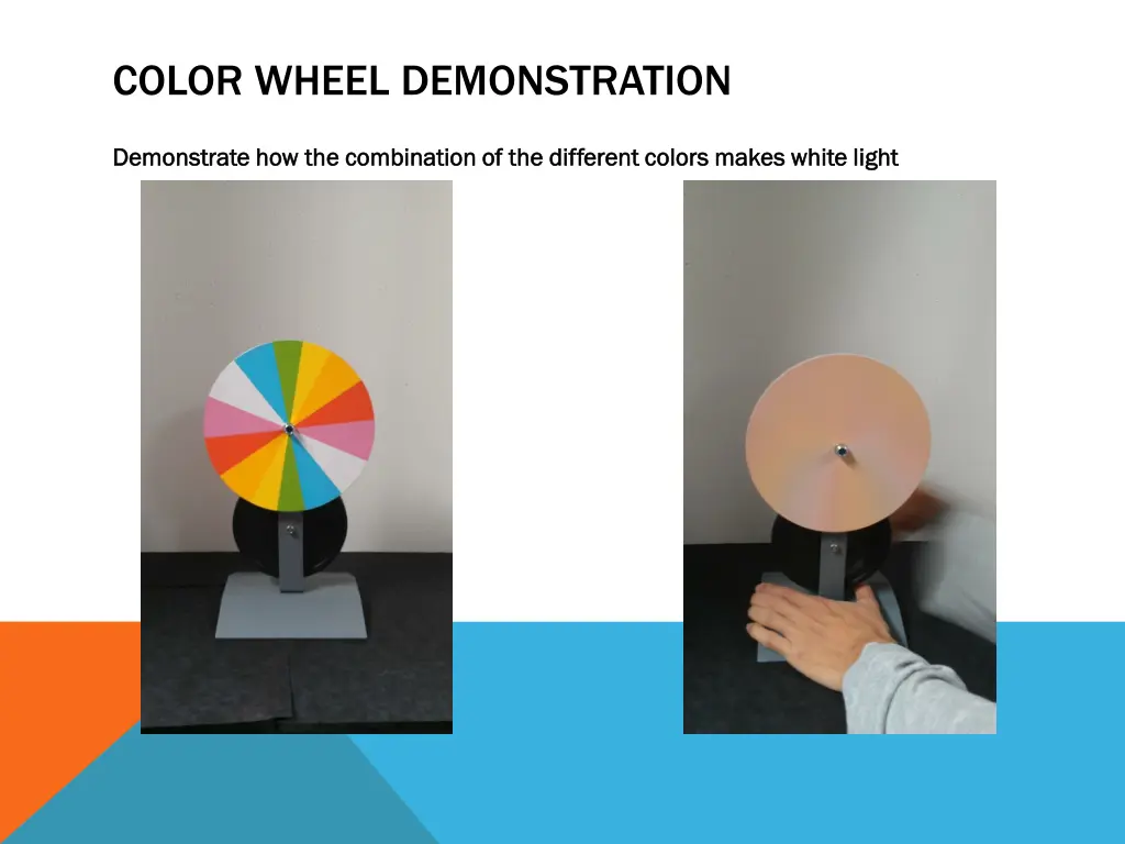 color wheel demonstration