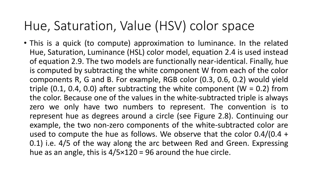 hue saturation value hsv color space 1