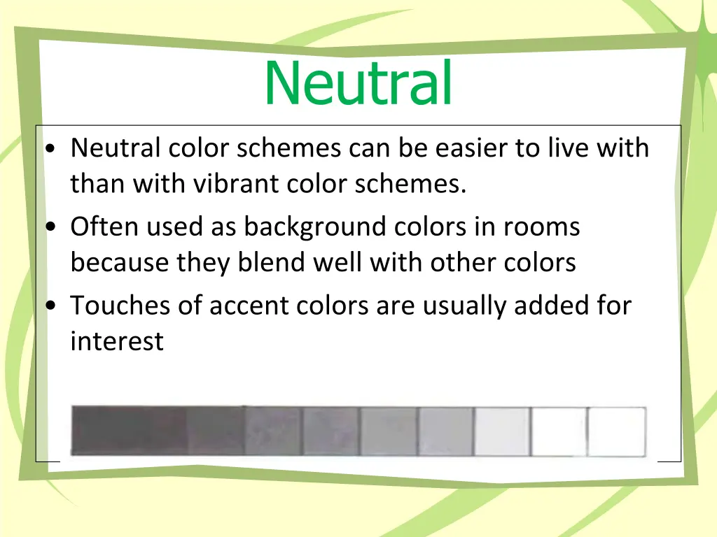 neutral