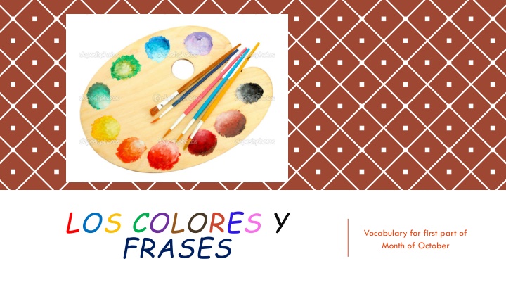 los colores y frases