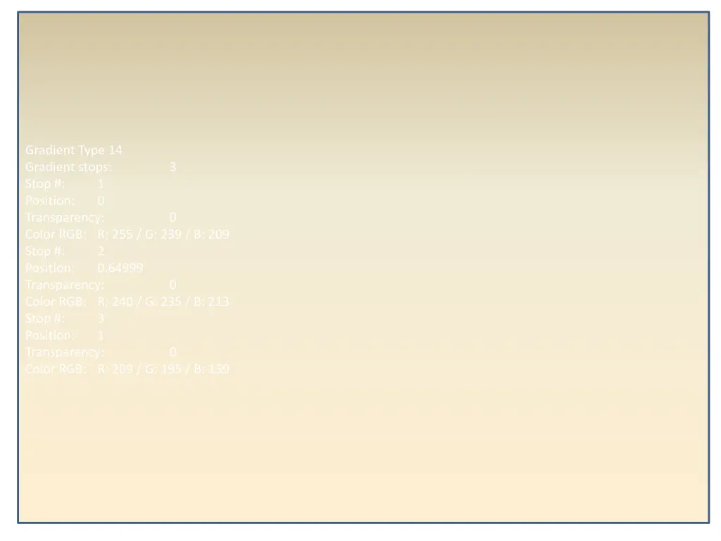gradient type 14 gradient stops stop position