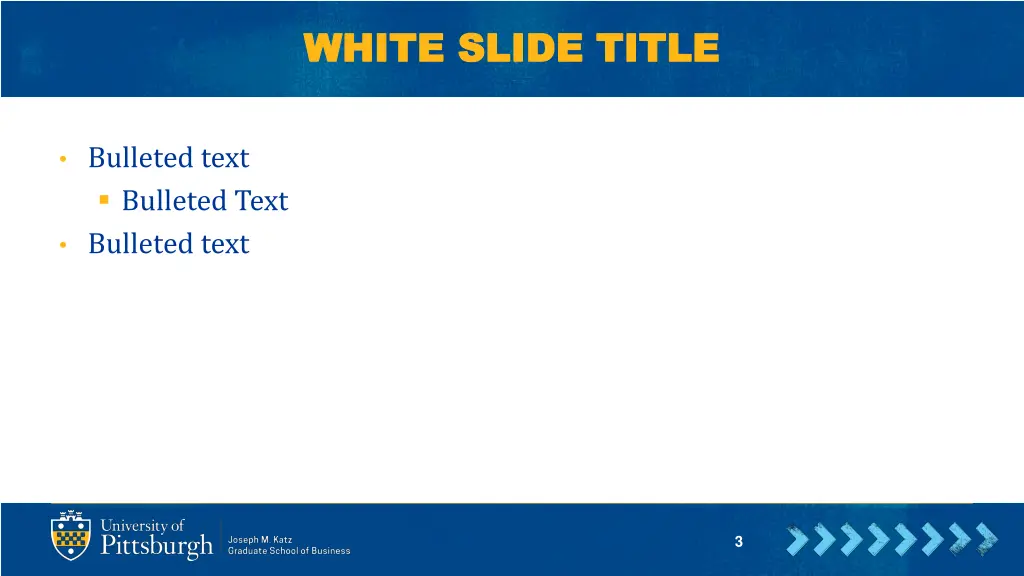 white slide title white slide title