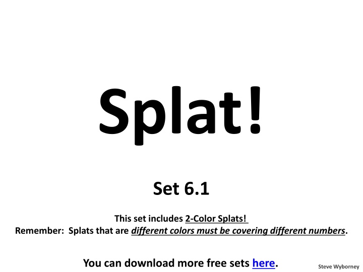 splat