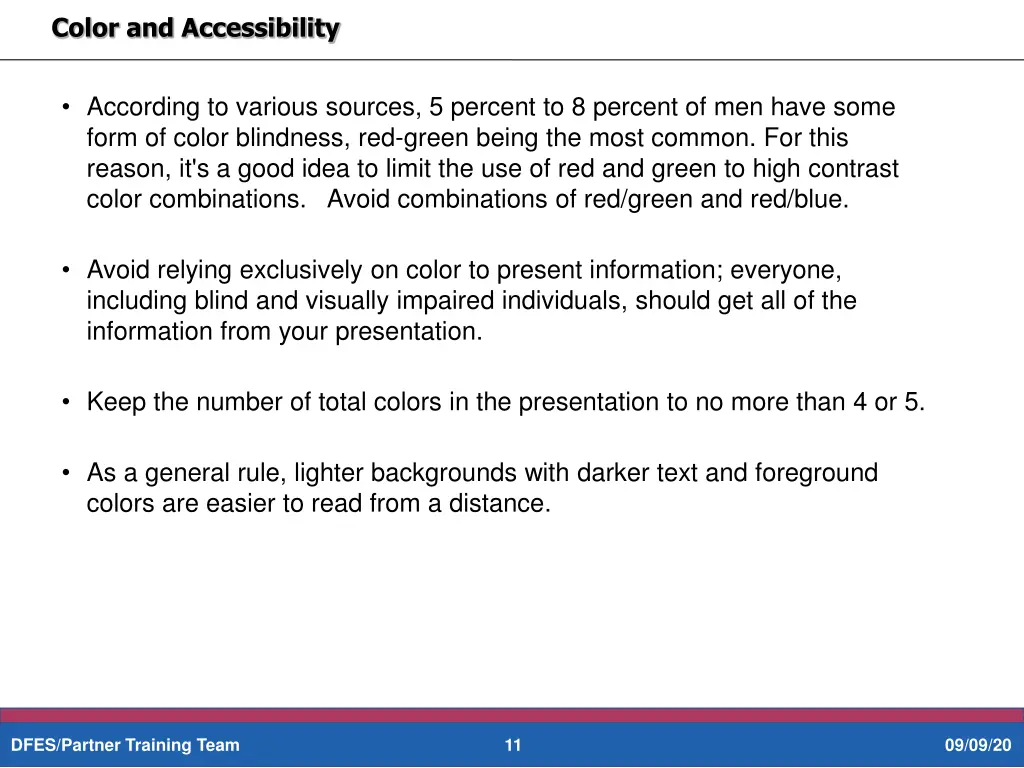 color and accessibility