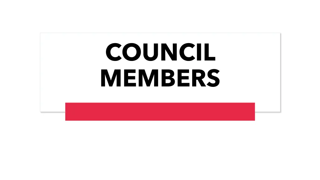 council members