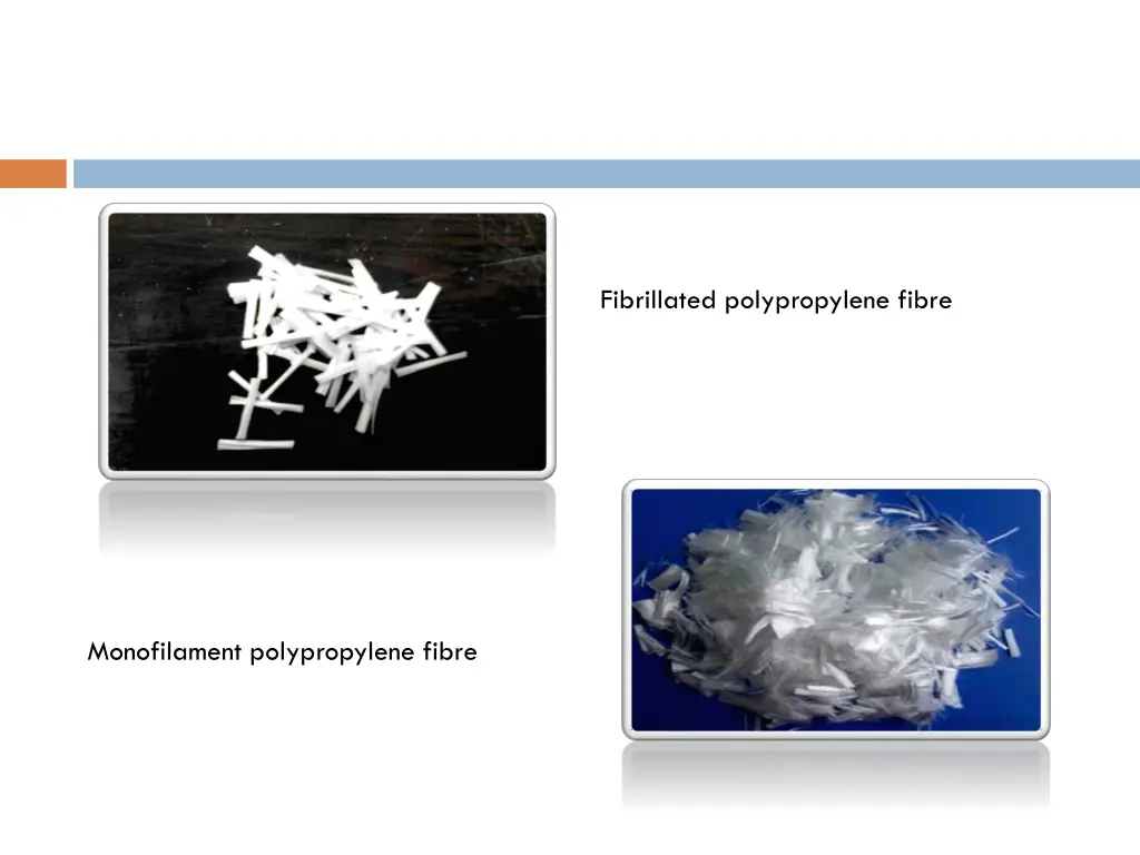 fibrillated polypropylene fibre