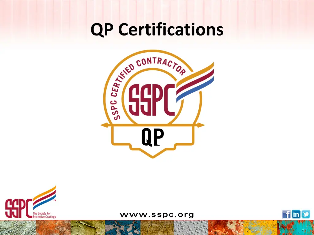 qp certifications