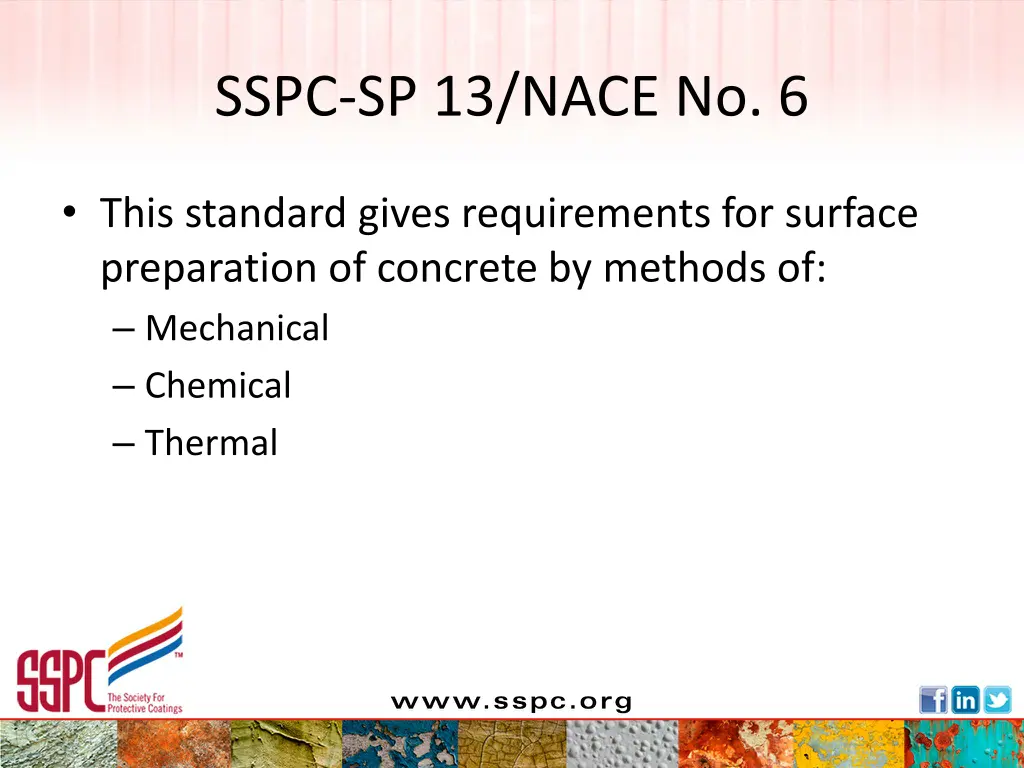 sspc sp 13 nace no 6