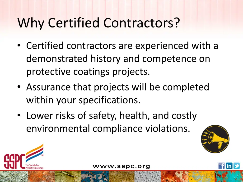 why certified contractors