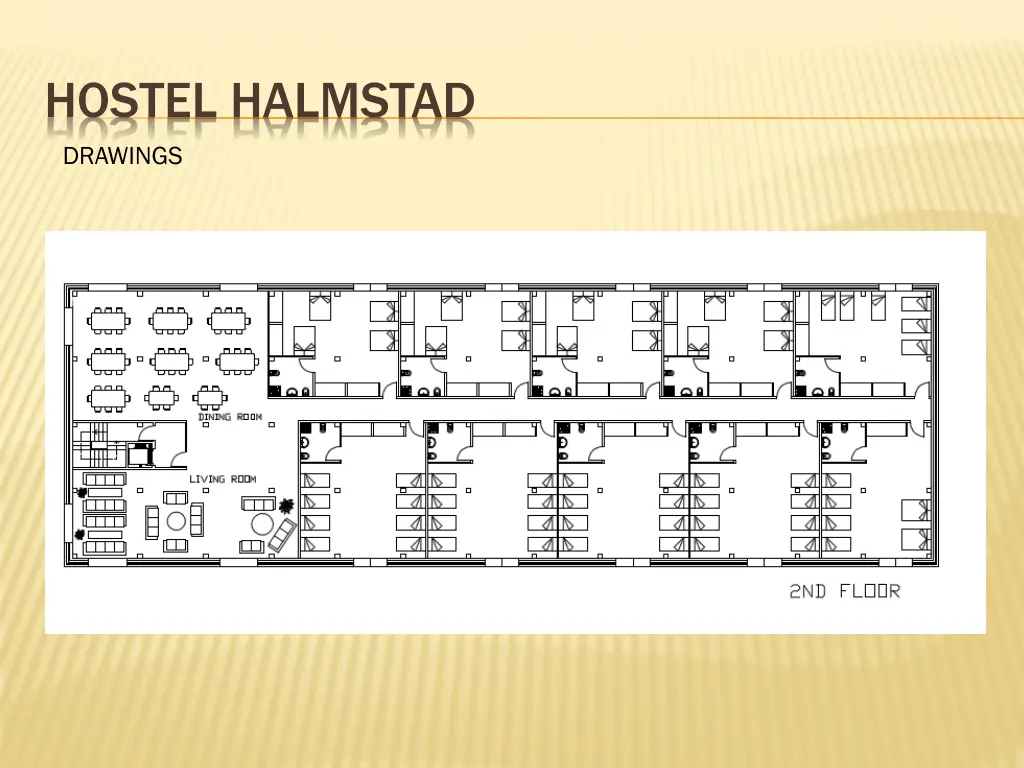 hostel halmstad drawings 2