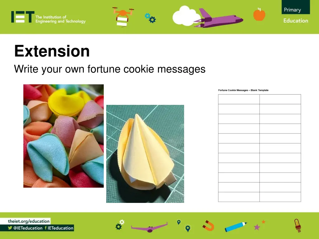 extension write your own fortune cookie messages