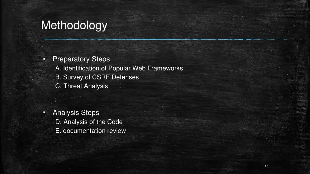 methodology