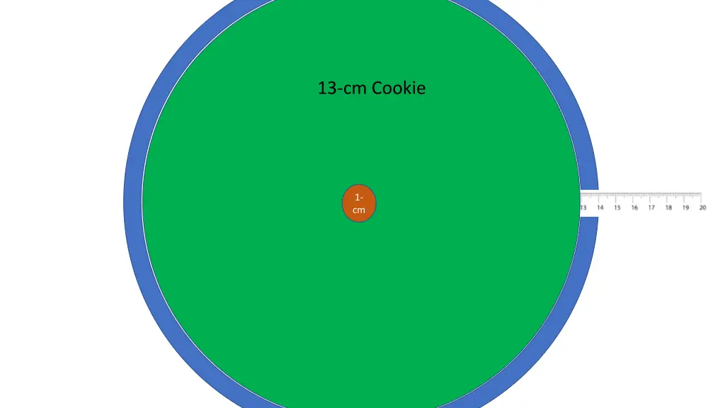 13 cm cookie