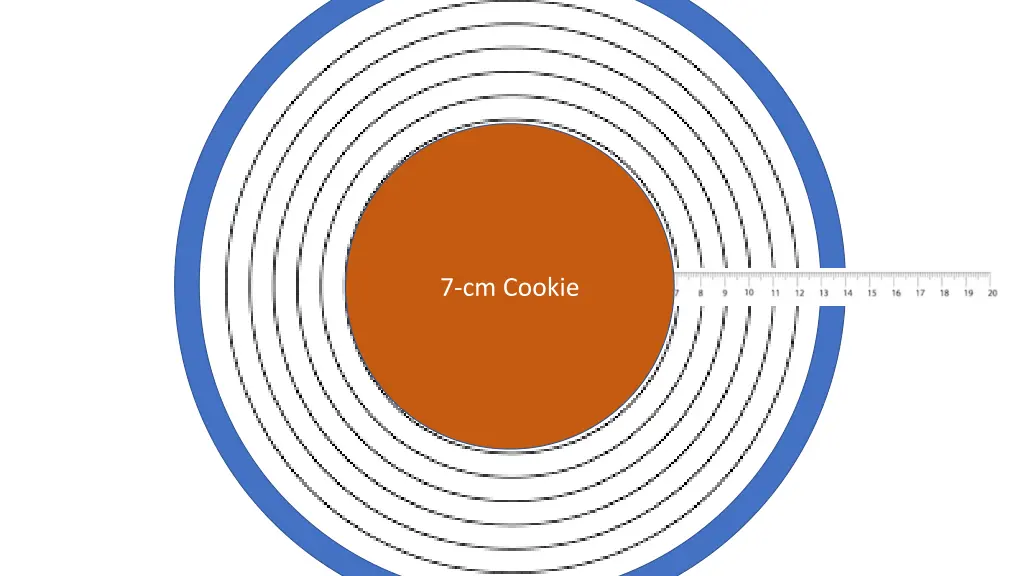 7 cm cookie