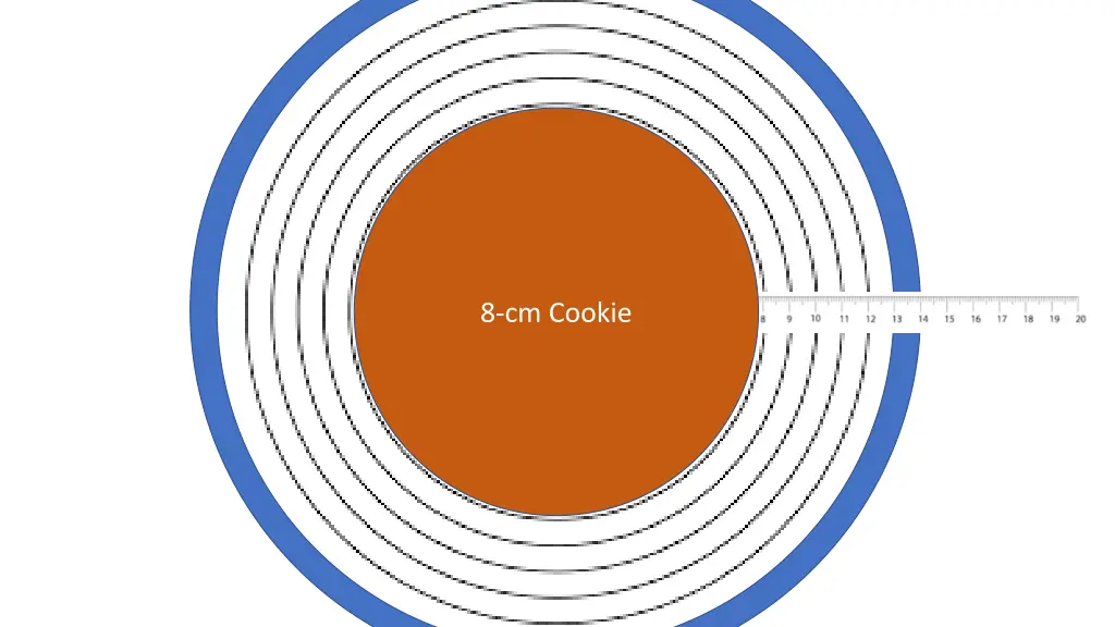 8 cm cookie