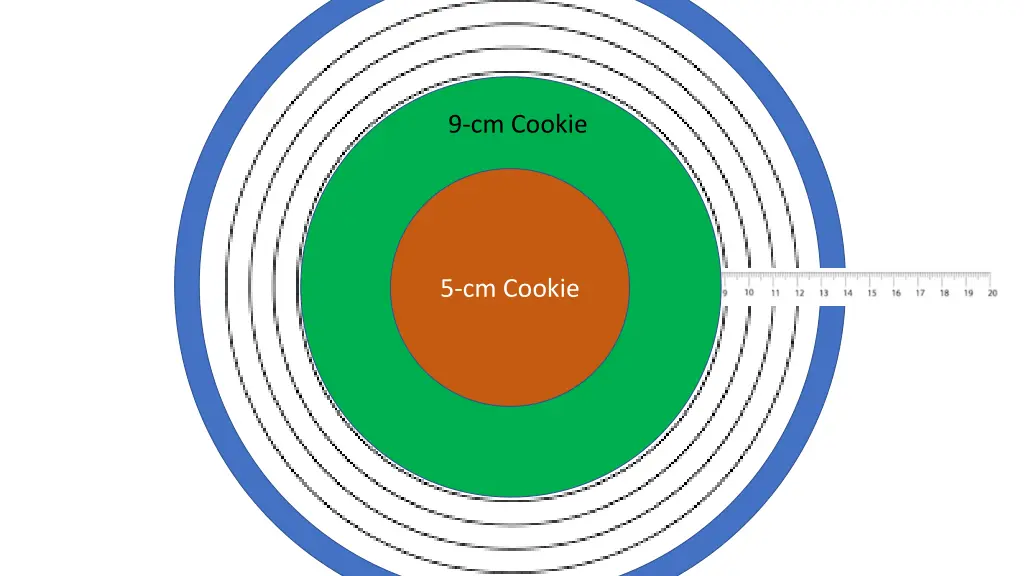 9 cm cookie