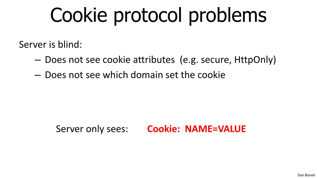 cookie protocol problems 1