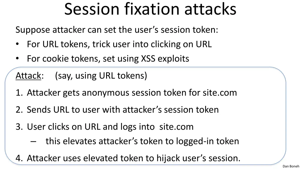 session fixation attacks