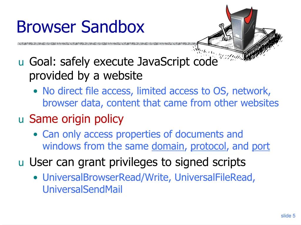 browser sandbox