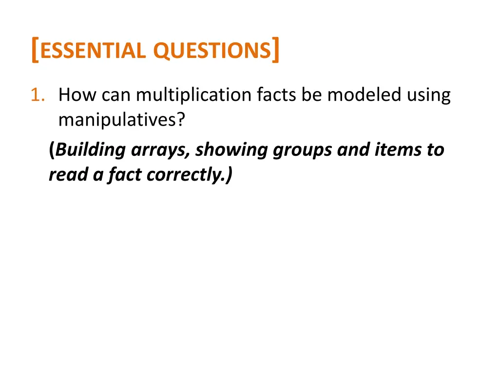 essential questions 1