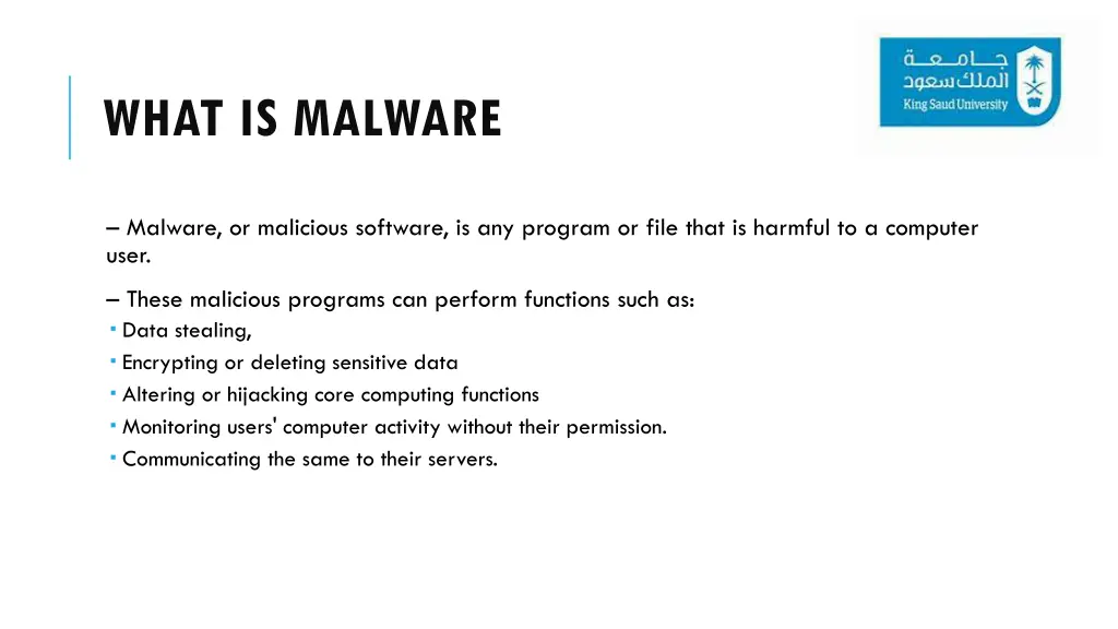 what is malware