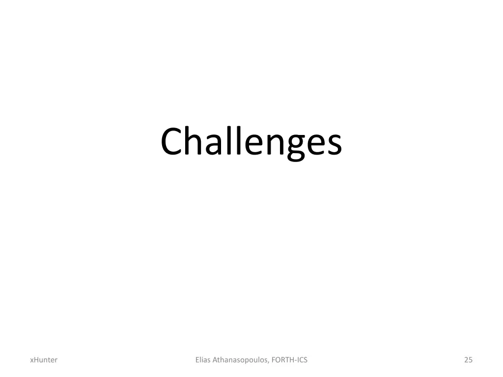 challenges