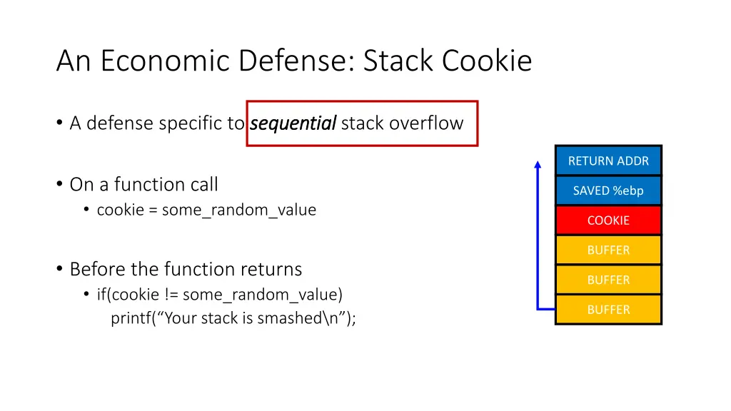 an economic defense stack cookie