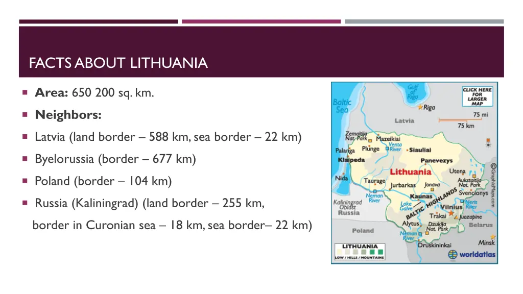 facts about lithuania