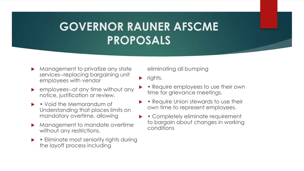 governor rauner afscme proposals 3