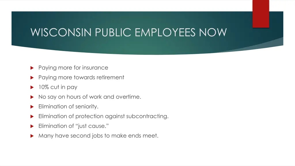 wisconsin public employees now