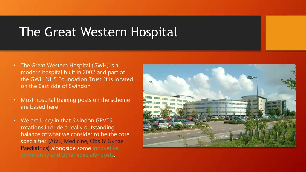 the great western hospital