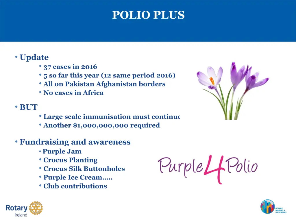 polio plus