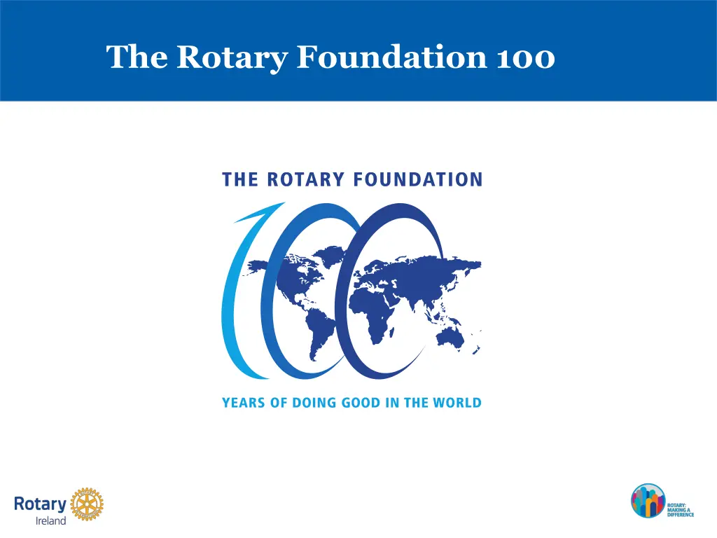 the rotary foundation 100