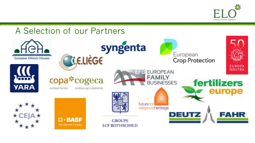 a selection of our partners